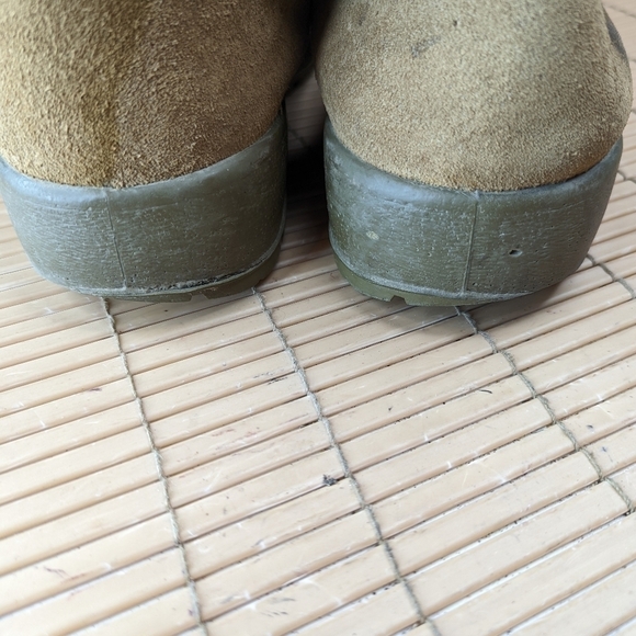 McRae Military Men's Combat Boots 11W Coyote Brown Hot Weather Boots Vibram lug - Picture 6 of 12